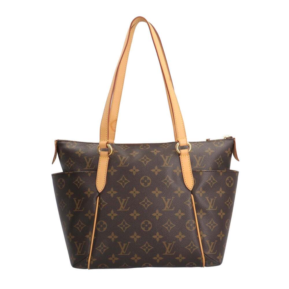 LOUIS VUITTON Authentic Brown Monogram Tote Bag - Picture 3 of 12